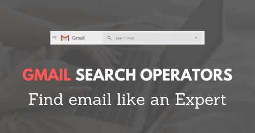 Gmail search operators