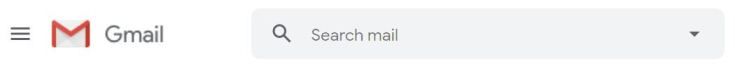 Gmail search option